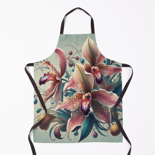 Item preview, Digital splendor: Tiger orchid in virtual bloom designed and sold by FotoworldEdel.