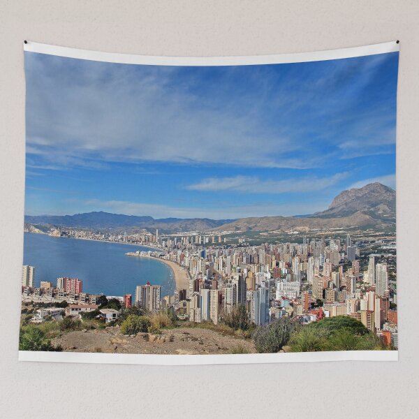Item preview, Benidorm Skyline Cityscape Costa Blanca Spain designed and sold by AndyEvansPhotos.