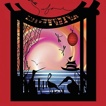 Artwork thumbnail, Pagoda Red by InfinitePathArt