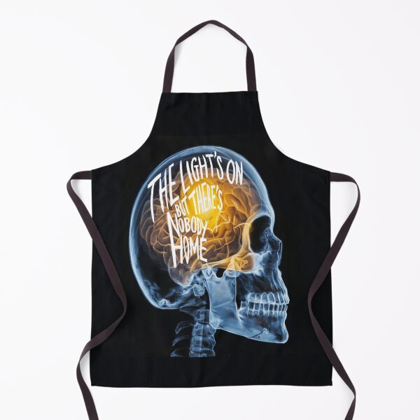 Item preview, The Lights On But There's Nobody Home X-ray Skull designed and sold by FanaticB.