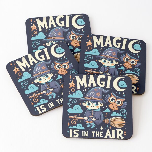 Item preview, A little wizard is flying in the air. designed and sold by kankan22.