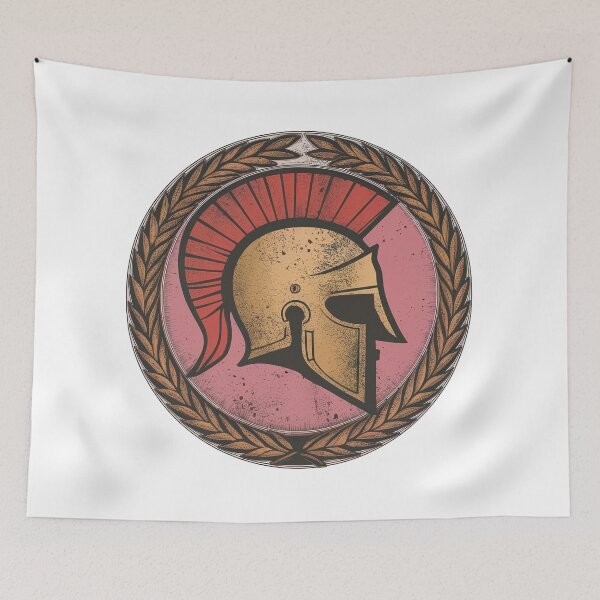 Item preview, Casco troyano espartano designed and sold by Angry Swan Designs.