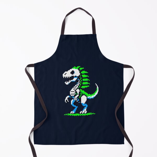 Item preview, Jurassic Pixel Skeleton: Dino-Inspired Art designed and sold by Ronny-Owiso.
