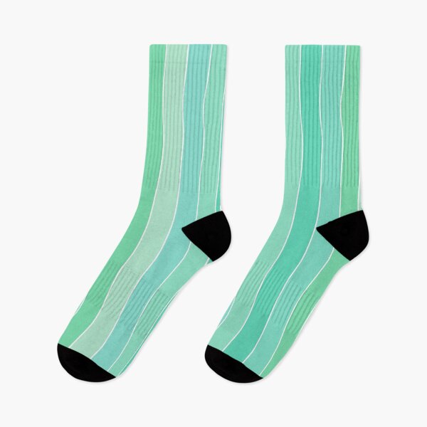 Item preview, Aquamarine teal stripes Pattern designed and sold by AriLady.