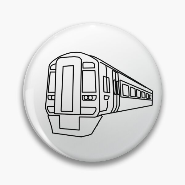 Item preview, Class 158 Train Lineart Design designed and sold by H1tm0ntamz.