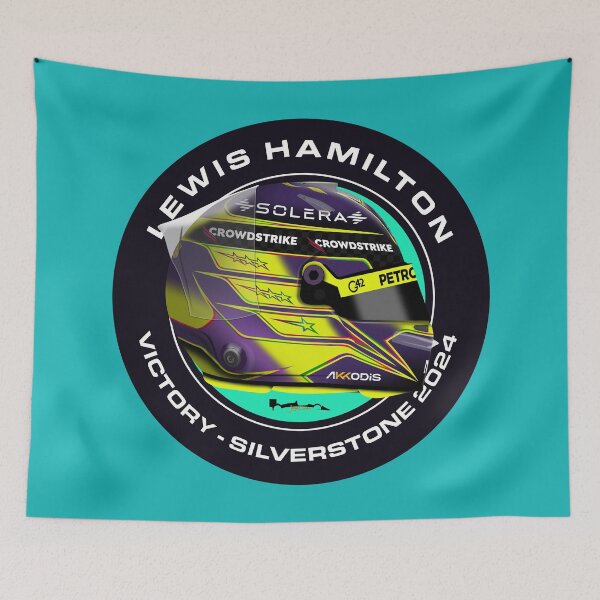 Item preview, Lewis Hamilton - Silverstone 2024 victory designed and sold by JageOwen.