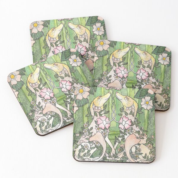 Item preview, dog rose spirit designed and sold by SylvaSpirits.