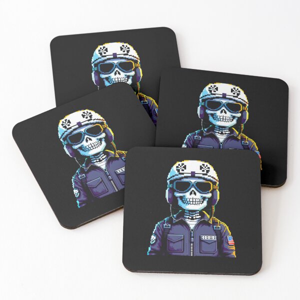 Item preview, Aviator Skeleton: Soaring Through Pixels designed and sold by Ronny-Owiso.