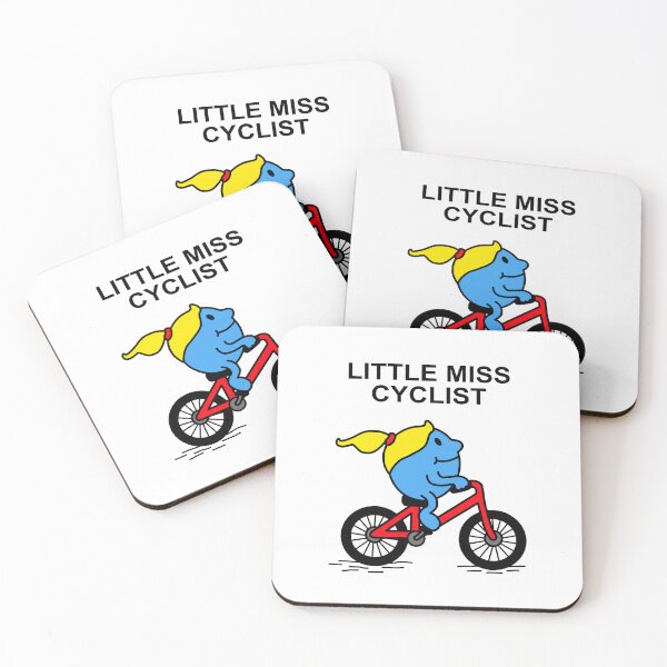 Item preview, Little Miss Cyclist designed and sold by Scat the cat.