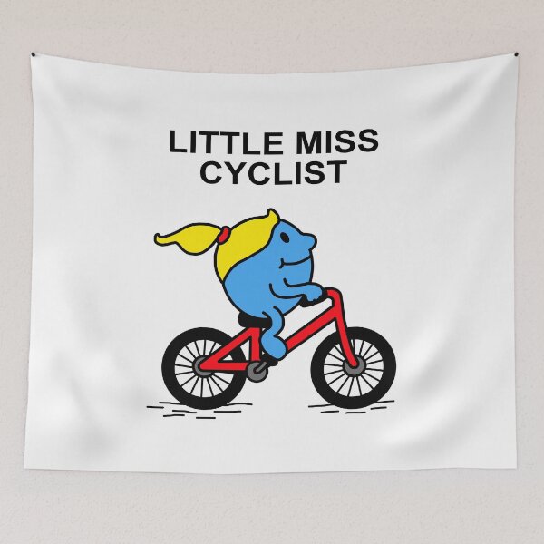 Item preview, Little Miss Cyclist designed and sold by Scat the cat.