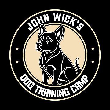 "John Wick's Dog Training Camp Logo" Sticker for Sale by UglyNavy