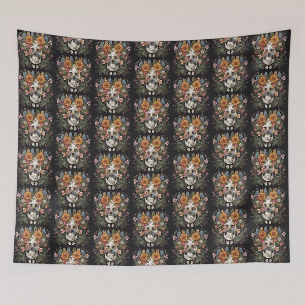 Item preview, Bones and botany - Colorful flowers designed and sold by Be Bold..