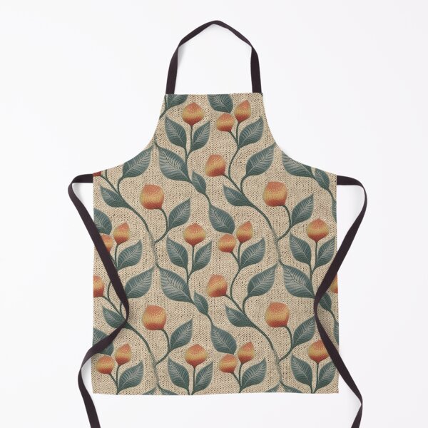 Item preview, Flora Crocheted Flowers Seamless Pattern  A84 designed and sold by ArtsyAbode66.