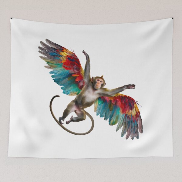 Item preview, Flying Monkey designed and sold by Angry Swan Designs.