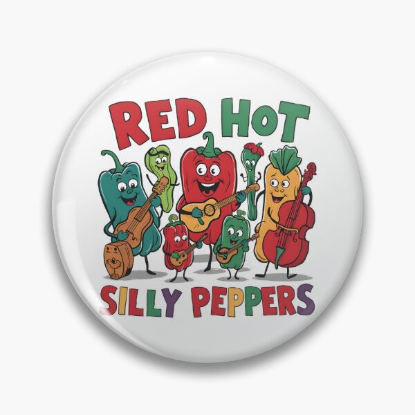 Item preview, RED HOT SILLY PEPPERS designed and sold by OneLastWish.