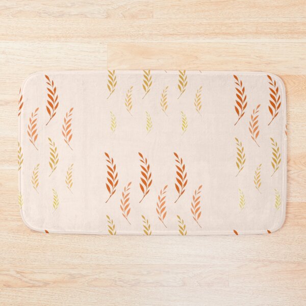 Item preview, Orange Leaves Pattern, Orange Leaf Set, Leaf Motif, Vibrant Gradient Leaves designed and sold by Art Shimmers.