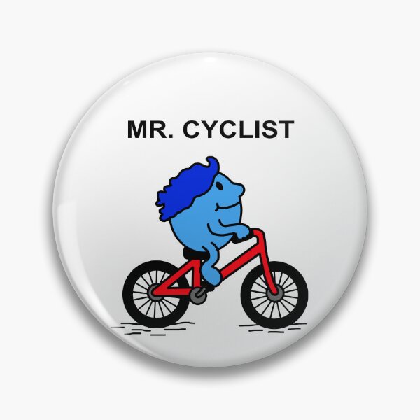 Item preview, Mr Men Cyclist designed and sold by Scat the cat.