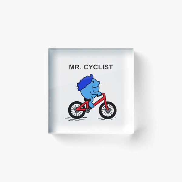 Item preview, Mr Men Cyclist designed and sold by Scat the cat.