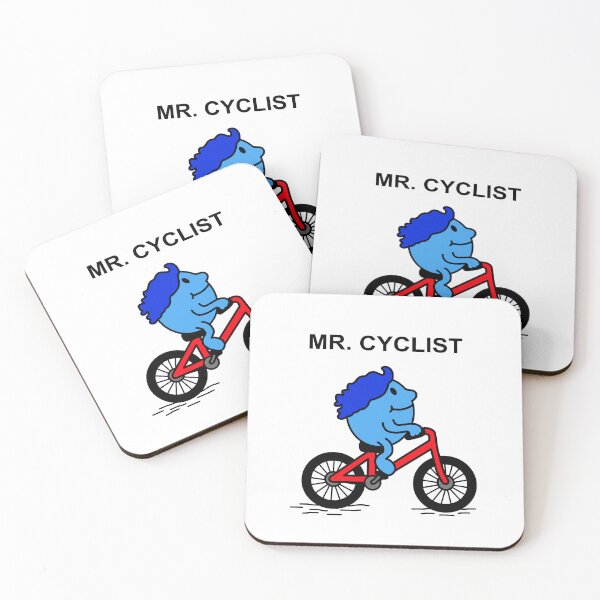 Item preview, Mr Men Cyclist designed and sold by Scat the cat.