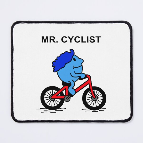 Item preview, Mr Men Cyclist designed and sold by Scat the cat.