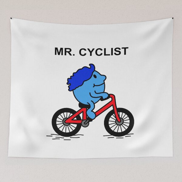 Item preview, Mr Men Cyclist designed and sold by Scat the cat.