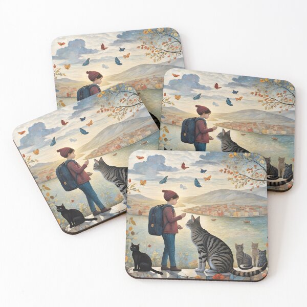 Item preview, The Boy with the Cats designed and sold by Nira Dabush.