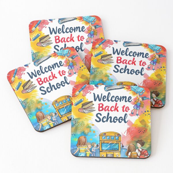 Item preview, Welcome Back to School Vibrant  Art designed and sold by Craft99.