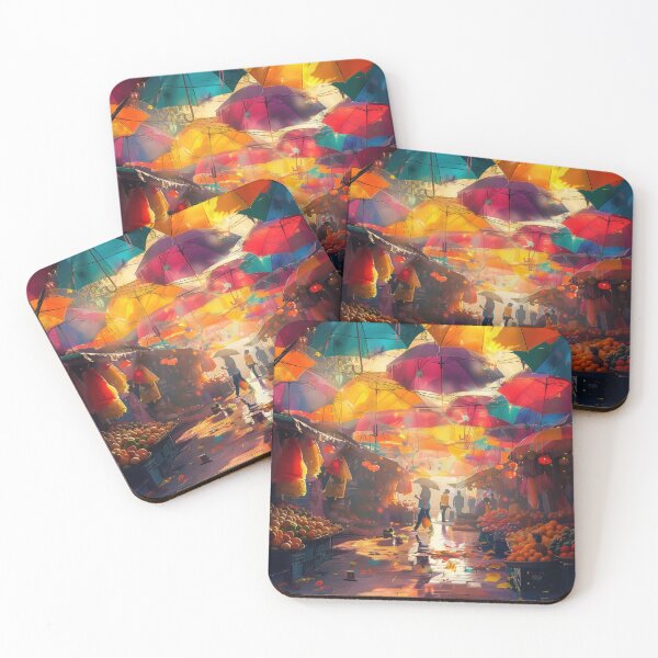 Item preview, Vibrant Market of Colors designed and sold by palmyst.