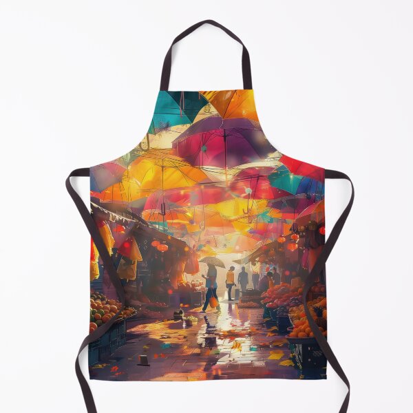 Item preview, Vibrant Market of Colors designed and sold by palmyst.