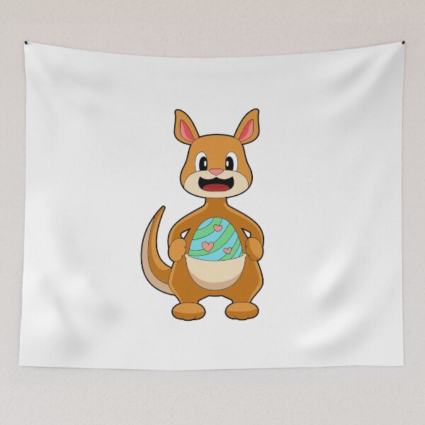 Item preview, Kangaroo Easter Easter egg designed and sold by Snabdesign84.