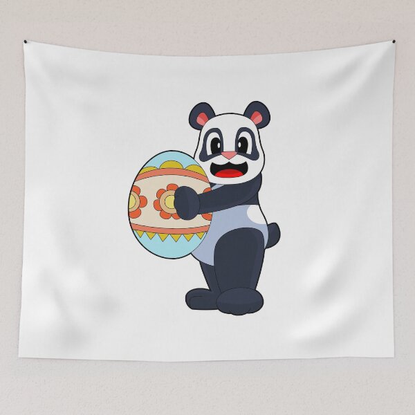 Item preview, Panda Easter Easter egg designed and sold by Snabdesign84.