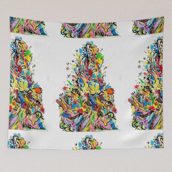 Item preview, Modern tree art painting  designed and sold by Paintbase.