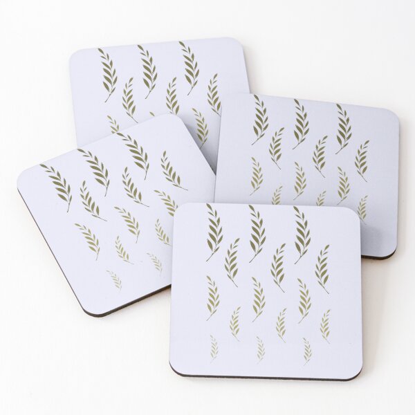Item preview, Pine Leaves Pattern, PineLeaf Set, Leaf Motif, Vibrant Gradient Leaves designed and sold by Art Shimmers.