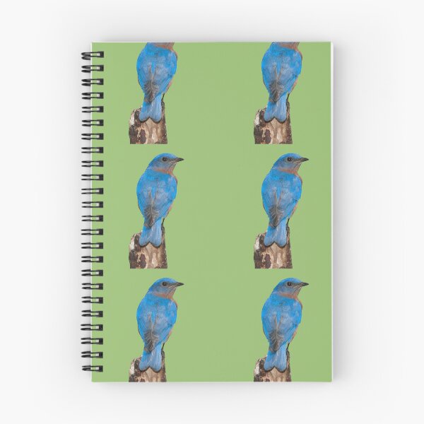 Item preview, Brilliant Bluebird Perched designed and sold by EyeArt Studio.