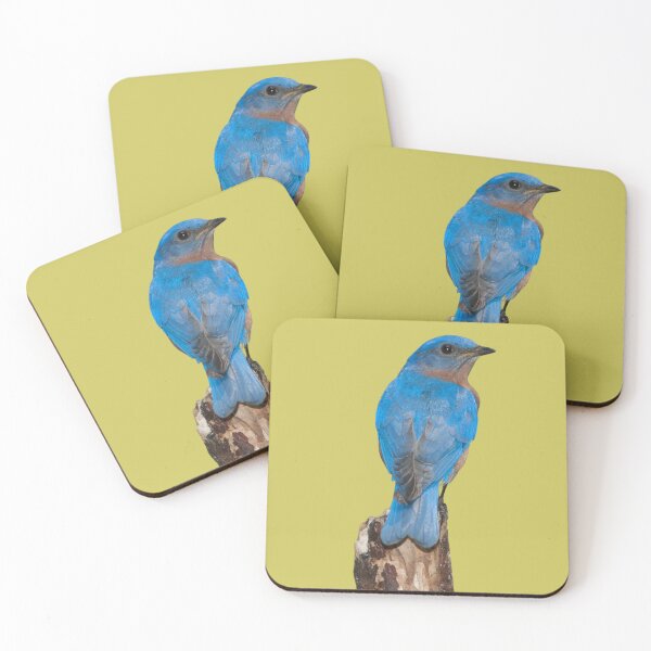 Item preview, Brilliant Bluebird Perched designed and sold by EyeArt Studio.