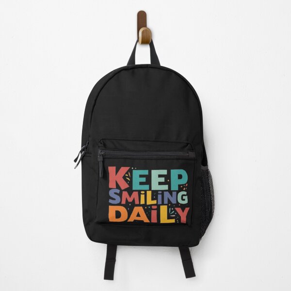 Item preview, Keep Smiling Daily Positive Vibes T-Shirt design Stay Happy Every Day designed and sold by SSulatul101.