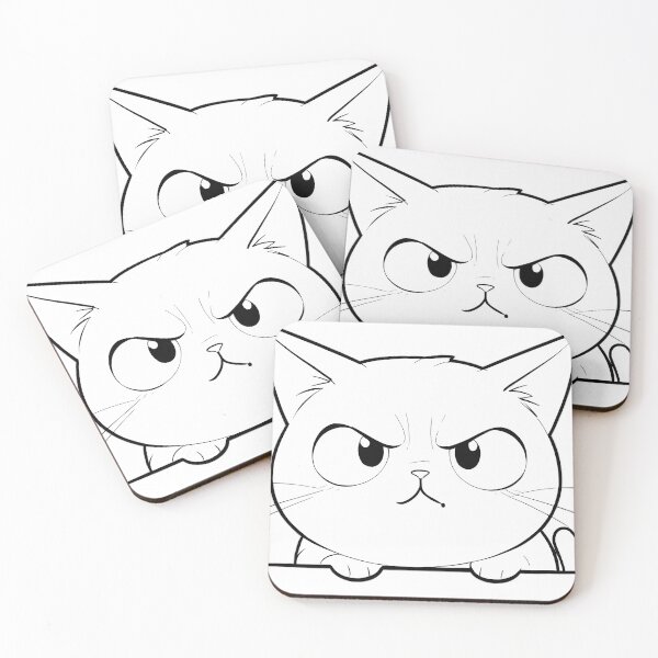 Item preview, Kitty 's eyes minimal designed and sold by Red-Box18.