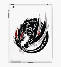 cool black hunt iPad Case/Skin