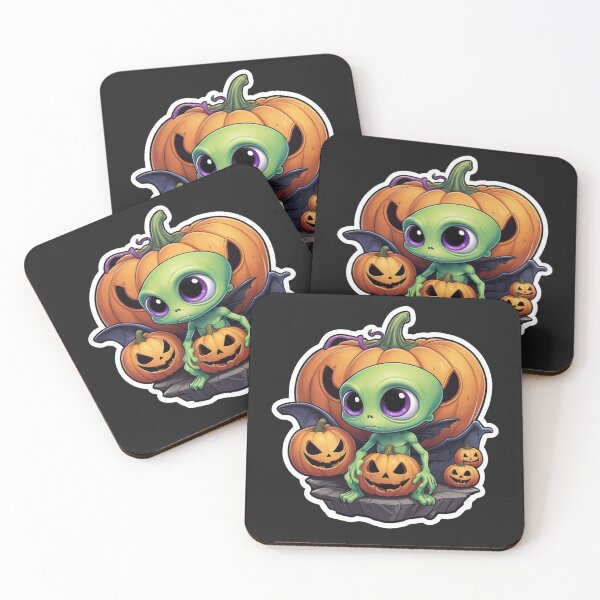 Item preview, Halloween Cartoon Alien designed and sold by Krieghorn.