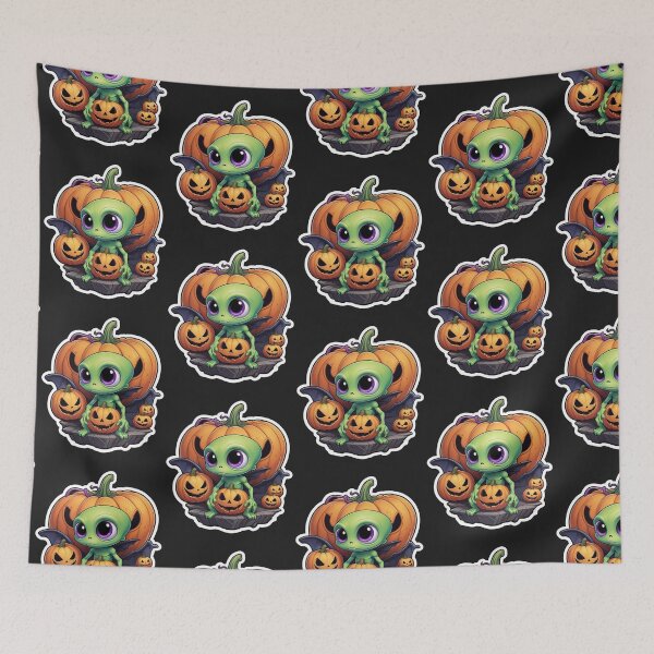 Item preview, Halloween Cartoon Alien designed and sold by Krieghorn.
