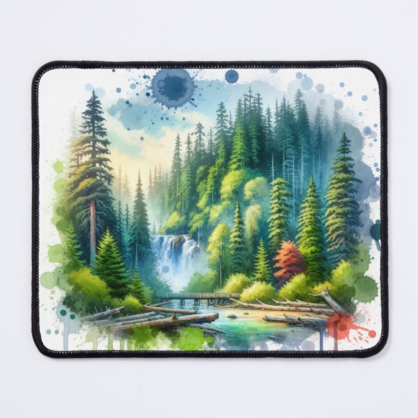 Item preview, Enchanted Hoh Rainforest designed and sold by Ginngers.