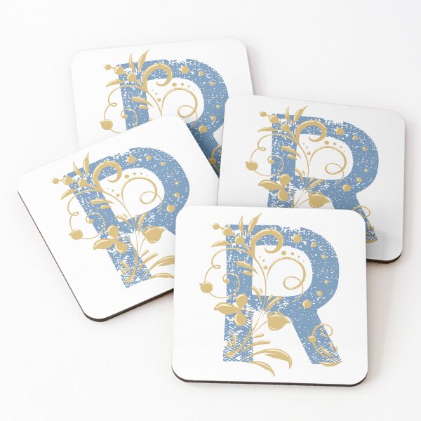 Item preview, R - Vintage floral letter for names starting with R designed and sold by Deepness2023.
