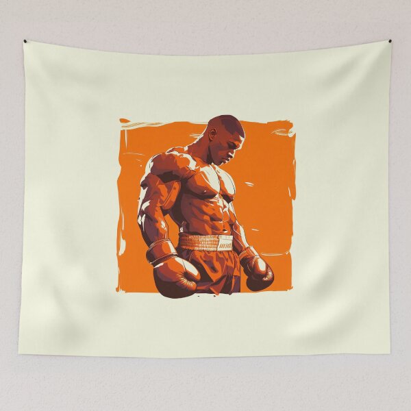 Item preview, Minimalist Stylish Boxer Illustration designed and sold by Windy-market.