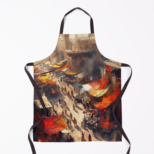Item preview, Bustling Market Bazaar designed and sold by palmyst.