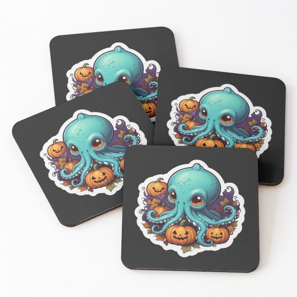 Item preview, Halloween Cartoon Kraken designed and sold by Krieghorn.