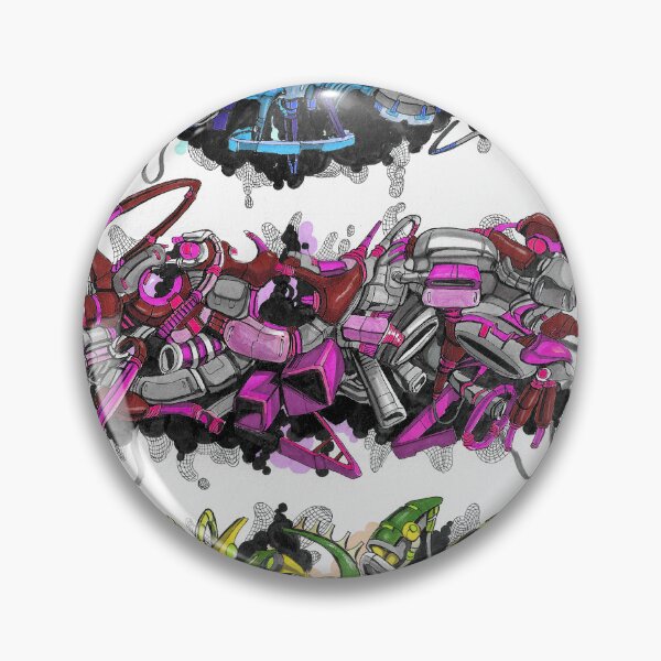 Item preview, Cyber graffiti painting art designed and sold by Paintbase.