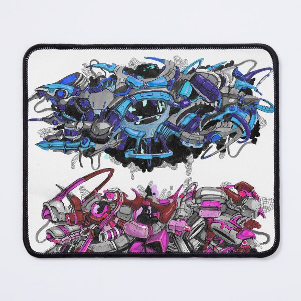 Item preview, Cyber graffiti painting art designed and sold by Paintbase.