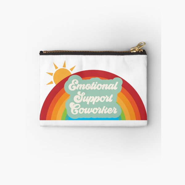 Item preview, Emotional support coworker Retro designed and sold by fashion-label.