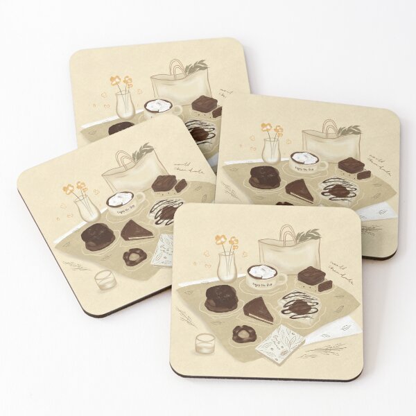 Item preview, World of Chocolate - Botanical Line Art designed and sold by Ryel Art.