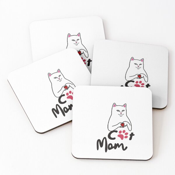 Item preview, mam cat Mothers Day Sticker Sticker designed and sold by Alfonsoshop ⭐⭐⭐⭐⭐ ⭐.